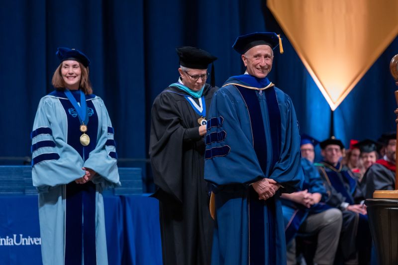 Scott Widmeyer receives honorary doctorate